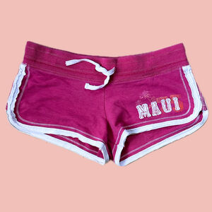 Vintage Garage Y2K Maui Micro Shorts – Hot Pink